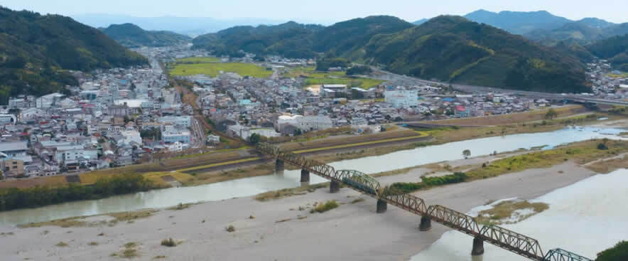 いの町中心市街地の写真