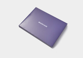 紙製マスクケース(抗菌タイプ・折りたたみ型)